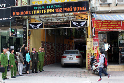 Quận Thanh Xuân siết chặt quản lý các cơ sở kinh doanh karaoke