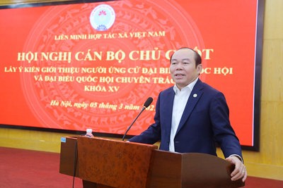 Liên minh Hợp tác xã Việt Nam giới thiệu người ứng cử đại biểu Quốc hội khóa XV