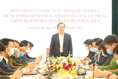 Phó Bí thư Thành ủy Nguyễn Ngọc Tuấn: Đồng ý với đề xuất tạm dừng hoạt động tuyến phố đi bộ quanh hồ Gươm