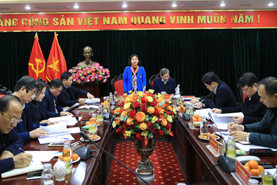 Phó Bí thư Thường trực Thành ủy Nguyễn Thị Tuyến: Quận Ba Đình cần phát huy truyền thống để đẩy mạnh phát triển