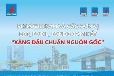 Petrovietnam cam kết xăng dầu chuẩn nguồn gốc