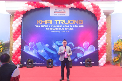 Công ty TNHH Đầu tư & Phát triển thương mại Bảo Minh khai trương Văn phòng và kho hàng mới
