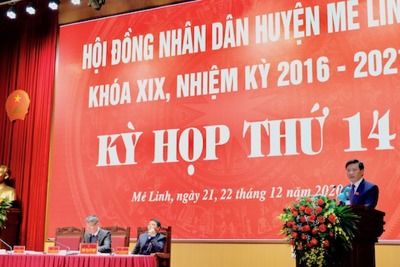 Huyện Mê Linh: Tổng giá trị sản xuất năm 2020 tăng trưởng 7,7%
