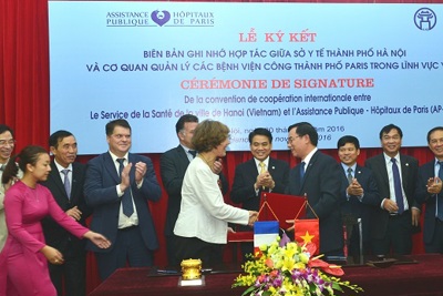 Hà Nội – Paris ký biên bản ghi nhớ hợp tác y tế
