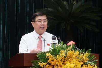 Chủ tịch UBND TP Hồ Chí Minh: Kiên quyết không để dịch bệnh bùng phát trở lại