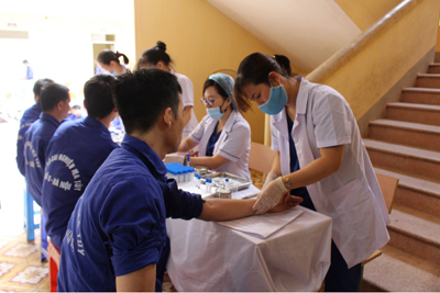 Cơ sở cai nghiện ma túy số 6 Hà Nội: Quan tâm chăm lo sức khỏe cho học viên