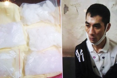 Hà Nội: Phát hiện bắt giữ đối tượng mang bọc ma tuý đá trong đêm khuya