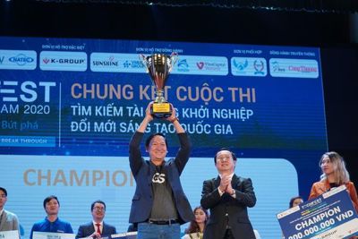 Quán quân Techfest Việt 2020 được rót vốn 1 triệu USD