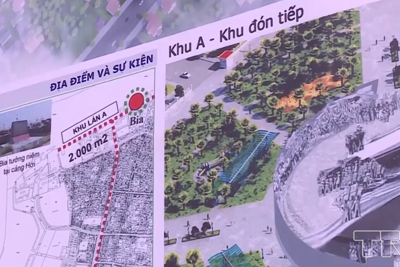 Tượng đài “Con tàu tập kết” tại Thanh Hóa dự kiến khởi công quý 3/2021