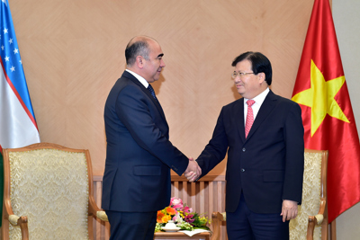 Uzbekistan muốn học kinh nghiệm khuyến khích khởi nghiệp của Việt Nam