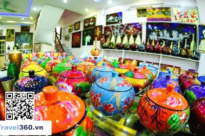 Làng nghề sơn mài Hạ Thái trở thành điểm du lịch của Hà Nội