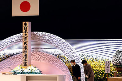 Nhật Bản tưởng niệm các nạn nhân sau 10 năm thảm họa kép động đất - sóng thần ở Fukushima