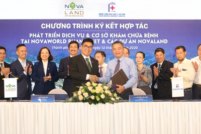 Tập đoàn Novaland và Bệnh viện Đại học Y Hà Nội hợp tác phát triển dịch vụ, cơ sở y tế tại NovaWorld Phan Thiet