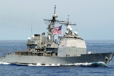 Mỹ sẽ điều tuần dương hạm và tàu khu trục đến Biển Đông