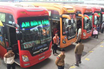 Hà Nội: 99% xe khách đã chấp hành chuyển bến