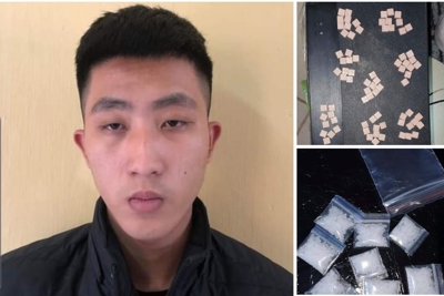 Bắt giữ nam thanh niên 9X thuê nhà trọ ở Quốc Oai để bán ma túy