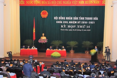 Miễn nhiệm và bầu các chức danh chủ chốt tỉnh Thanh Hóa tại Kỳ họp thứ 14 HĐND tỉnh