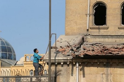 Đánh bom nhà thờ Ai Cập, ít nhất 57 người thương vong