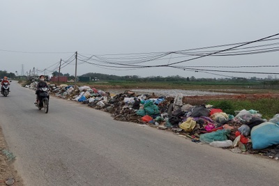 Tỉnh lộ nguy cơ biến thành bãi rác