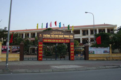 Cách chức hiệu trưởng, hiệu phó trường tiểu học Nam Trung Yên