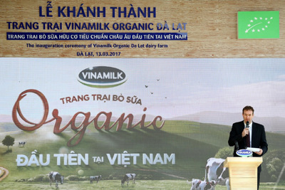 Vinamilk đánh dấu Việt Nam trên bản đồ organic thế giới