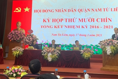 Chủ tịch HĐND TP Nguyễn Ngọc Tuấn: Hoạt động của HĐND quận Nam Từ Liêm phải tiếp tục đổi mới, chủ động hơn nữa