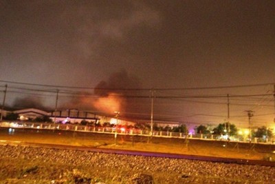 Thông tin chính thức vụ cháy tại nhà máy của Công ty CP ô tô Trường Hải