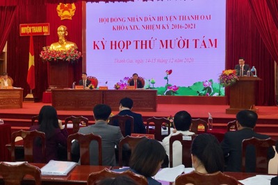 Năm 2020, huyện Thanh Oai thu ngân sách đạt trên 1.800 tỷ đồng