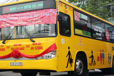 Mở tuyến buýt 5 sao nối Tân Sơn Nhất với bến xe lớn nhất TP Hồ Chí Minh