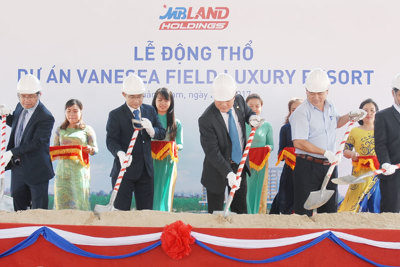 MBLand Holdings khởi công dự án Vanesea Field Luxury Resort