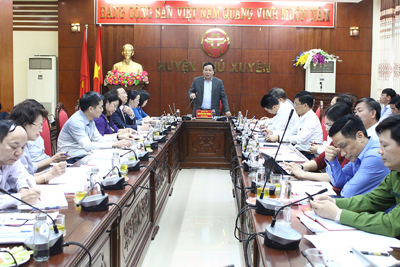 Phó Bí thư Thành ủy Nguyễn Văn Phong: Huyện Phú Xuyên cần thống nhất về nhận thức, quyết tâm để thực hiện thắng lợi Nghị quyết Đại hội Đảng các cấp