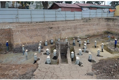 Bảo tồn Khu di tích tâm linh thời Lý tại khu khảo cổ học Vườn Hồng