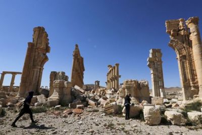 Nghi vấn sử dụng vũ khí hóa học đẩy lùi IS tại Palmyra