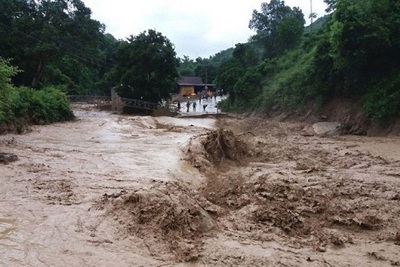 Nguy cơ cao xảy ra lũ quét, sạt lở đất tại các tỉnh từ Quảng Bình đến Bình Định và khu vực Tây Nguyên