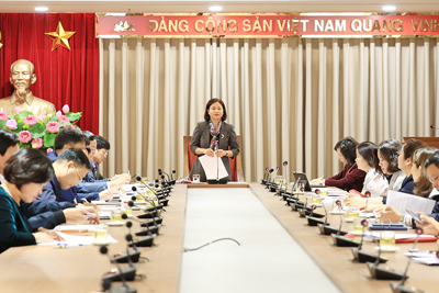 Phó Bí thư Thường trực Thành ủy Nguyễn Thị Tuyến: Chuẩn bị tốt nhất các hoạt động phục vụ Tết Nguyên đán 2021