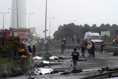 Rơi trực thăng ở Thổ Nhĩ Kỳ, 5 người thiệt mạng