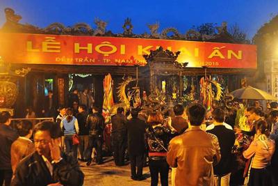 Lễ hội đền Trần (Nam Định) năm 2021 không tổ chức khai ấn
