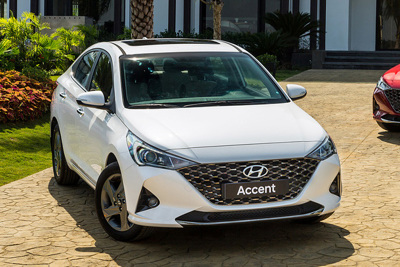 Giá xe ô tô hôm nay 2/1: Hyundai Accent thấp nhất ở mức 542,1 triệu đồng