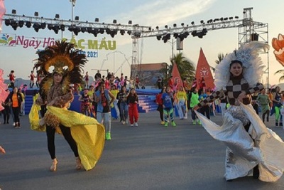 Lễ hội Carnaval mùa Đông đậm dấu ấn tại đảo Tuần Châu