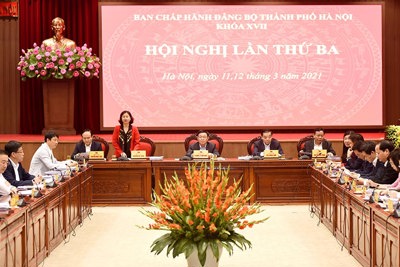 Hà Nội sẽ ban hành 10 chương trình công tác toàn khoá vào ngày 17/3/2021