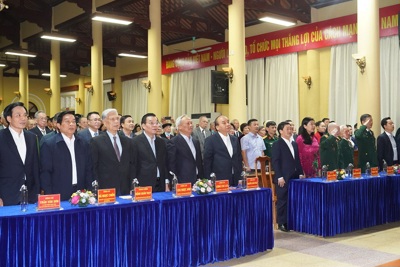 Thủ tướng Nguyễn Xuân Phúc dự Ngày hội Đại đoàn kết toàn dân tộc tại quận Ba Đình