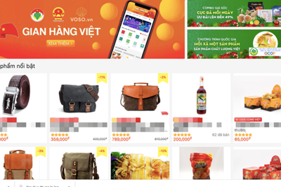 Thêm cơ hội mua hàng Việt qua thương mại điện tử