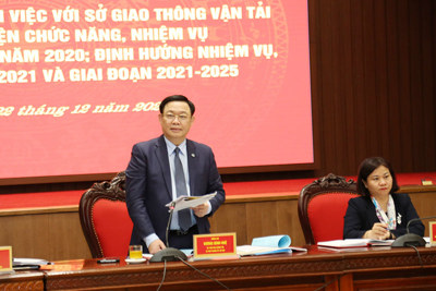 Bí thư Thành ủy Vương Đình Huệ: Xây dựng các phương án tiếp nhận, vận hành tuyến đường sắt Cát Linh-Hà Đông