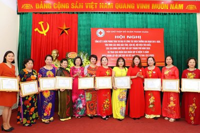 Quận Thanh Xuân: Nhiều hoạt động trong phong trào nhân đạo
