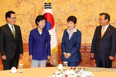 Căng thẳng chính trị, Tổng thống Hàn Quốc hội đàm với đảng đối lập