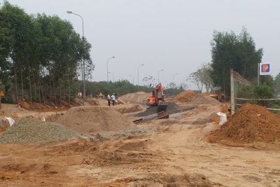 Huyện Thạch Thất điều chỉnh tổng mức đầu tư 8 dự án hạ tầng