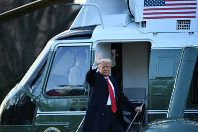 Chính thức rời Nhà Trắng, Tổng thống Trump hẹn "sẽ trở lại"