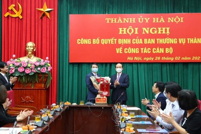 Ông Lê Minh Đức được điều động, phân công làm Bí thư Đảng ủy Khối các cơ quan TP Hà Nội