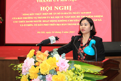 Phó Bí thư Thường trực Thành ủy Nguyễn Thị Tuyến: Cần nghiên cứu mô hình tổng thể, bộ khung về hệ thống chính trị ở cơ sở