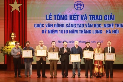 Vinh danh 55 tác giả, nhóm tác giả sáng tác về 1010 năm Thăng Long – Hà Nội